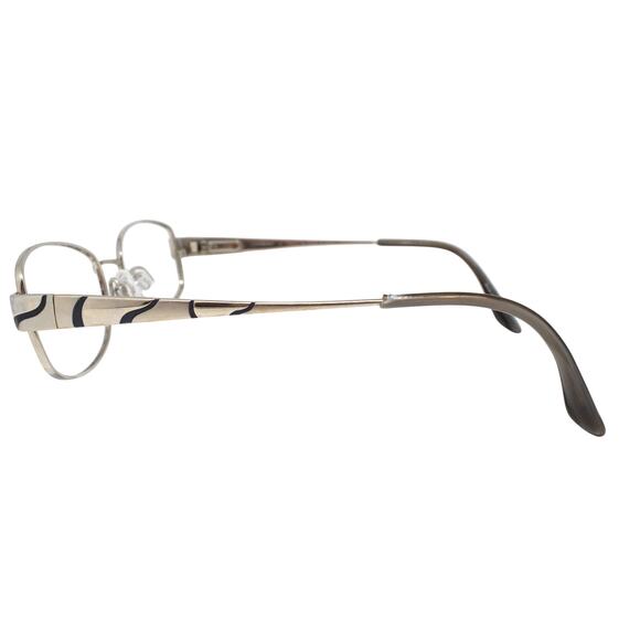 Charmant CH10856 GR Pure Titanium 51-17-135mm Eyeglasses FRAMES ONLY - GOOD - Picture 5 of 12